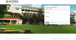 Desktop Screenshot of elearning.manipal.edu