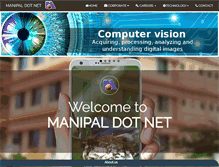 Tablet Screenshot of manipal.net